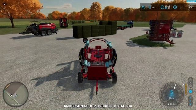 Пошла первая прибыль за продажу урожая. Farming Simulator 22 Се смотреть онлайн