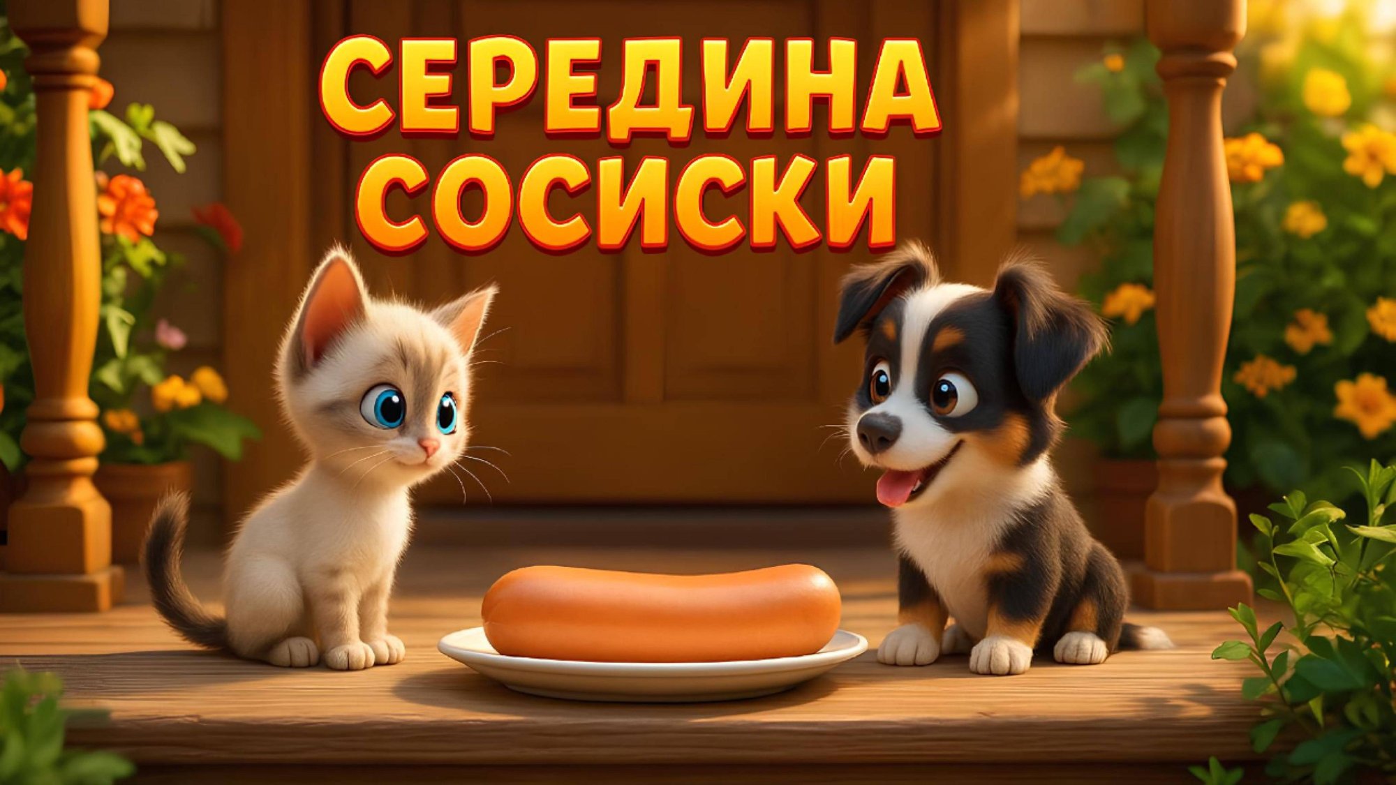 Котёнок по имени Гав. Середина сосиски 🐱🐶🌭 смотреть онлайн