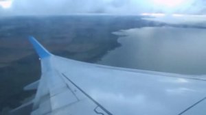 Взлёт Boeing 737-8LG Победа в Храброво Калининград