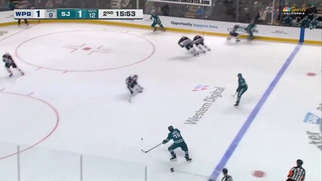 Сан-Хосе Шаркс - Виннипег Джетс НХЛ Регулярный сезон 24/