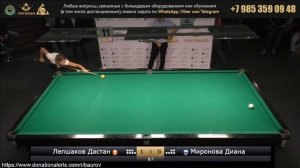 Быстрый Матч. Дастан Лепшаков - Диана Миронова. Legend battle