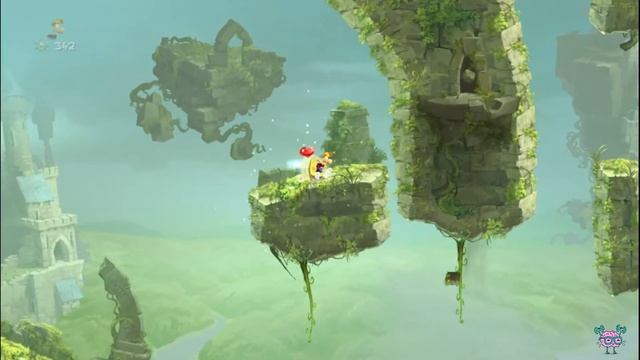 Замок в небесах. История жабы. Rayman Legends. Прохождение