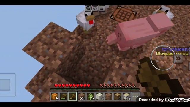 игра в minecraft SkyBlock часть 1 смотреть онлайн