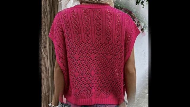 Топы, кофточки, маечки. Схемы узоров.