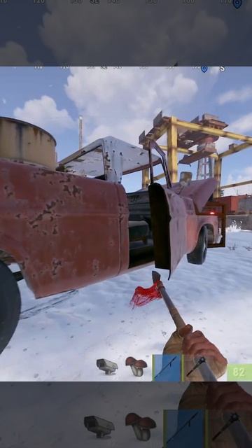 Каковы шансы слутать крейт бомжом? #rust #игры #gaming #rustfunny смотреть онлайн