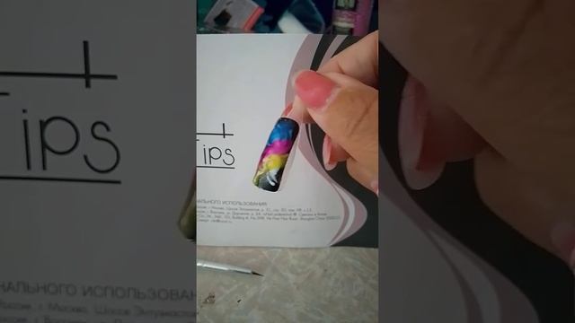 просто идеи для... смешайте гель лак и уф- гель)