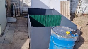 Садовый компостер из металла своими руками.