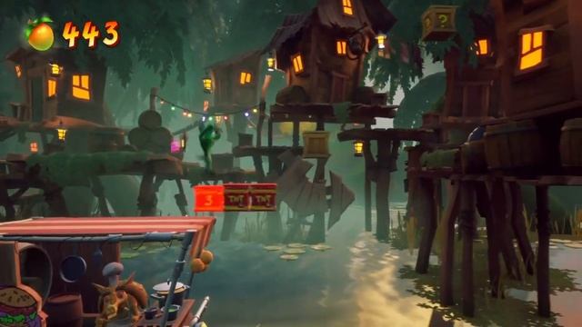 Катюша играет в Crash Bandicoot 4 ( эпизод 1)