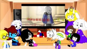 Реакция Undertale на Песню "Никаких больше сделок" и  Sans` Nightmare | Кошмар Санса RUSDUB