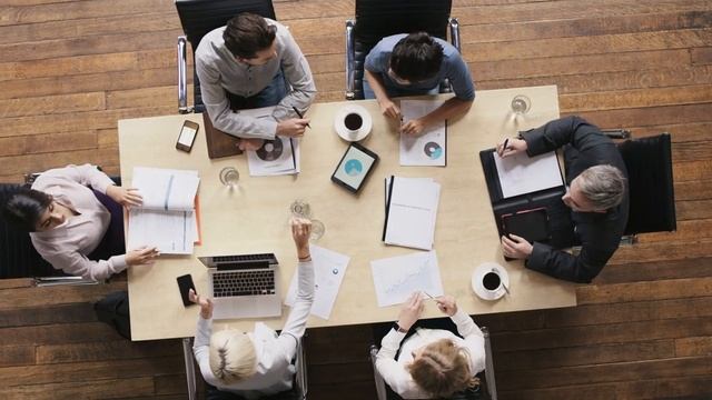 Business Meeting _ Free Video Loop смотреть онлайн