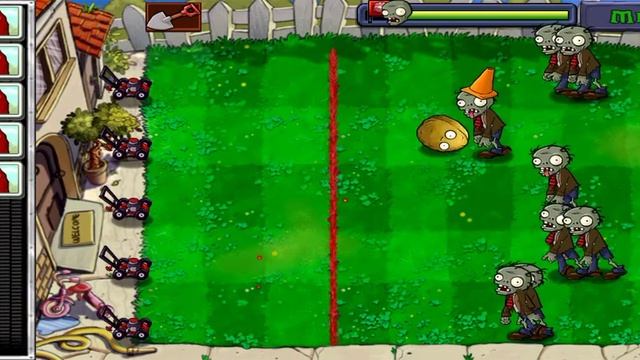 Растения против зомби первый этап день #1 часть смотреть онлайн