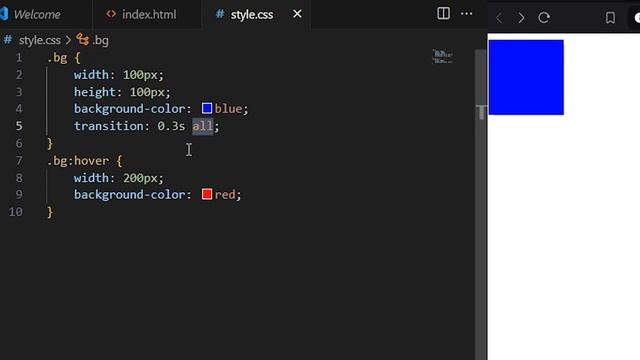Урок 11. Hover в css смотреть онлайн