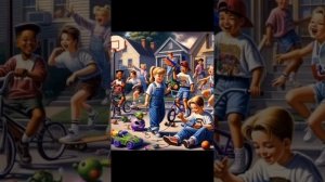 Как искусственный интеллект видит детей прошлого и бу