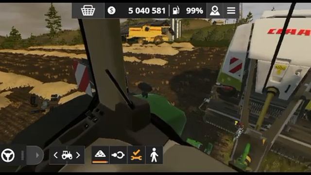 Farming simulator 20 на телефоне зборка урожая смотреть онлайн