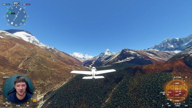✅ Microsoft Flight Simulator 2020 ЭВЕРЕСТ И САМЫЙ ОПАСНЫЙ АЭРОДРОМ Л смотреть онлайн