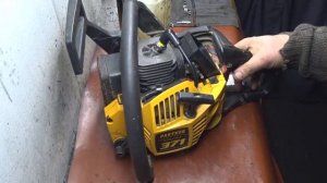 Бензопила Партнер 371 на ремонт.