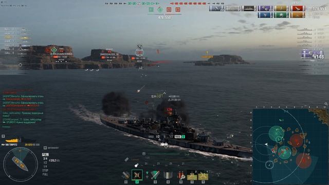 Тяжёлый бой на Тирпице (TIRPITZ) на 250000 урона смотреть онлайн