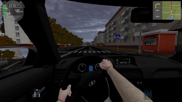 НЕДОсуета 4 на приоре 2 в City Car Driving смотреть онлайн