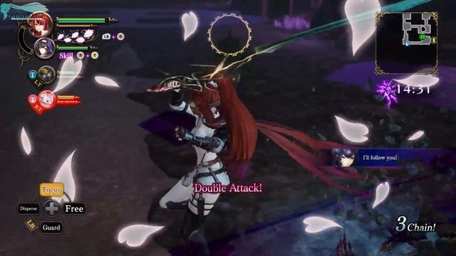 Nights Of Azure 2 (Yoru No Nai Kuni 2) - Часть №11 (Прохождения на русско