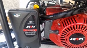 Генератор На газу и на бензине -   Senci SC 4000 E (D) - 3,5 кВт