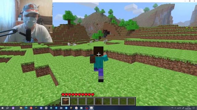 Нашёл херобрина на старой версии в майнкрафт