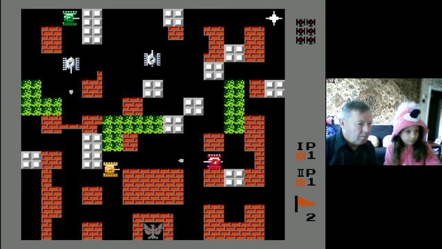 Battle City #2 С дедушкой!