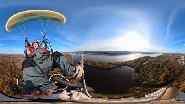 Нижний Новгород полёт на параплане