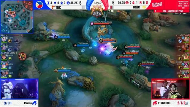 ЛУЧШАЯ ИГРА ONIC PH, ОНИ ПОРАЖАЮТ ВСЕХ MPL 13 СЕЗОН | MOBILE LEGENDS: