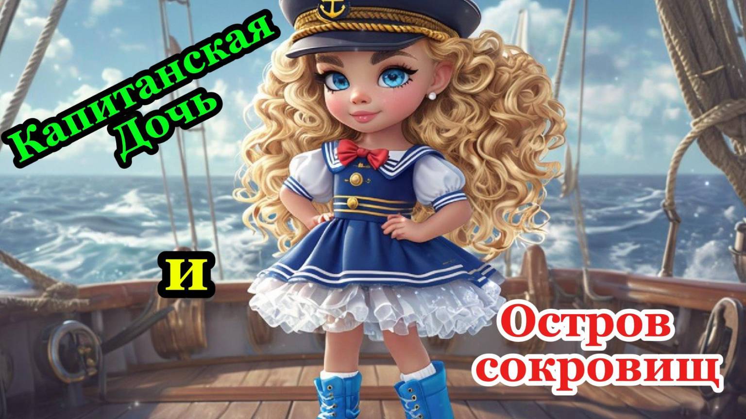 Капитанская Дочь и Остров сокровищ | Сказки для детей | сказки на ночь| детские сказки|добрые сказки смотреть онлайн