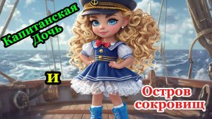 Капитанская Дочь и Остров сокровищ | Сказки для детей | сказки на ночь| детские сказки|добрые сказки