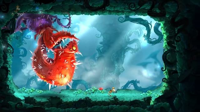 Прохождение Rayman Legends - Назад к Origins - Тарабарские джунгли - Бедная - Часть 91