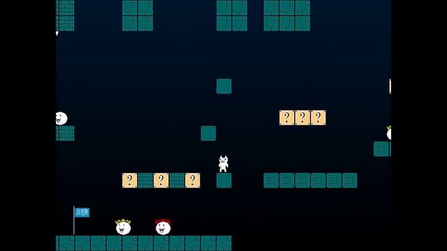 Cat Mario 3 (Syobon Action 3) с Нилей #1 смотреть онлайн