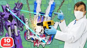 Лечим трансформеров. Десептиконы атаковали Мегаклинику!