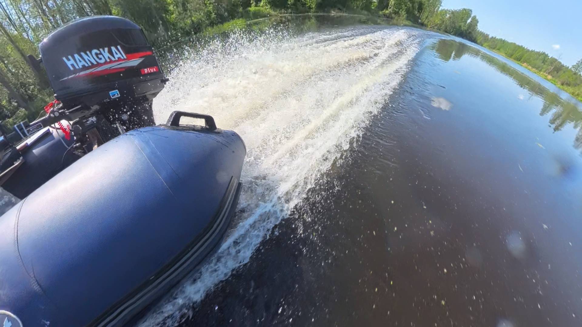 HangKai 9.9 Plus Винт-11 Замер скорости смотреть онлайн