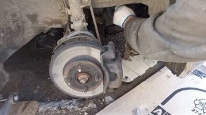 Замена сальника Kia Rio 2.