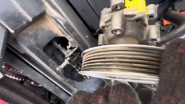 Как поменять насос ГУР ауди а6 с5 двигатель АМВ смотреть онлайн