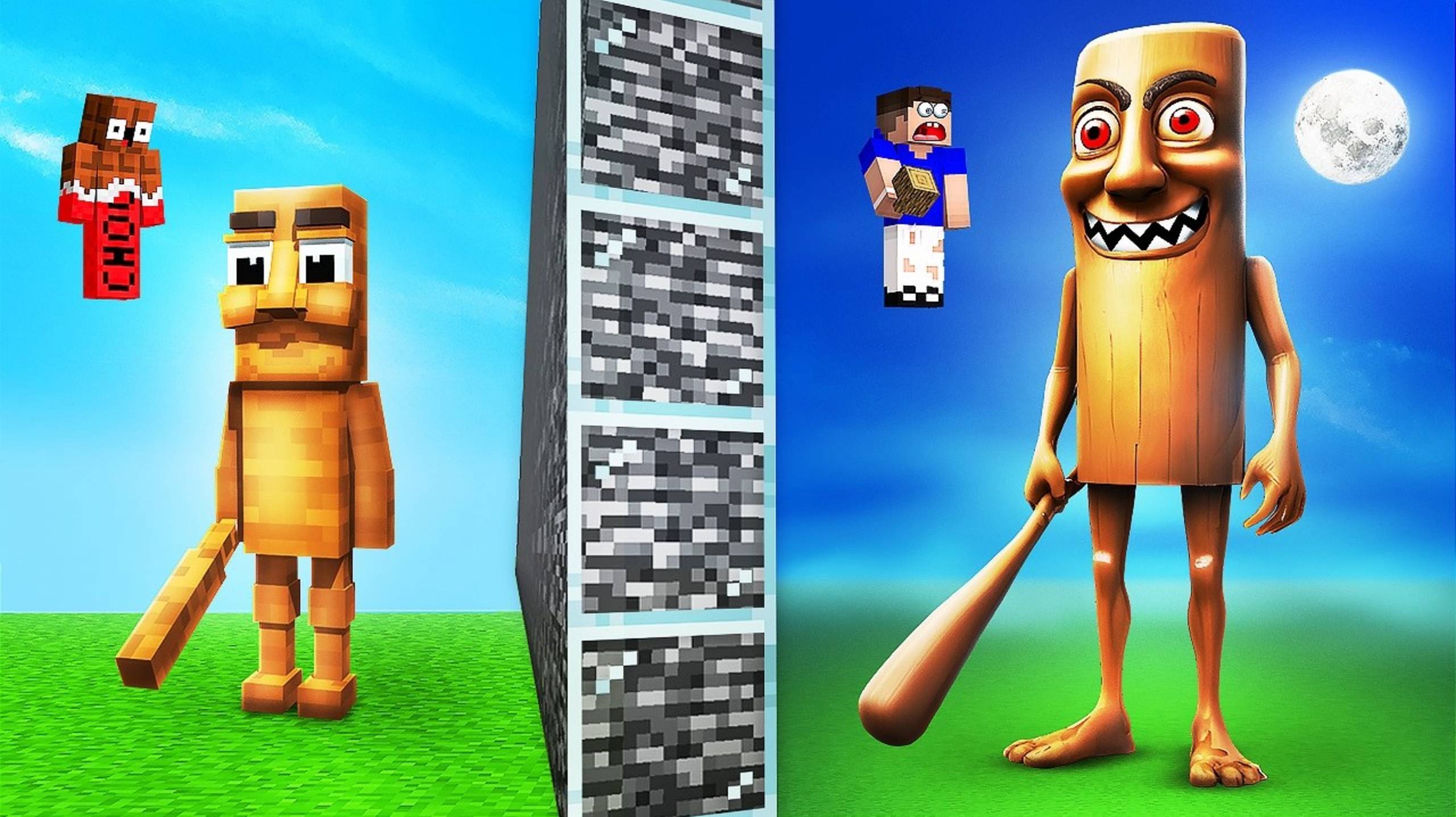 НИКОГДА НЕ СТРОЙ ГИГАНСКОГО ТУНГ ТУНГА В МАЙНКРАФТ! ЭТО ОШИБКА! 842 смотреть онлайн