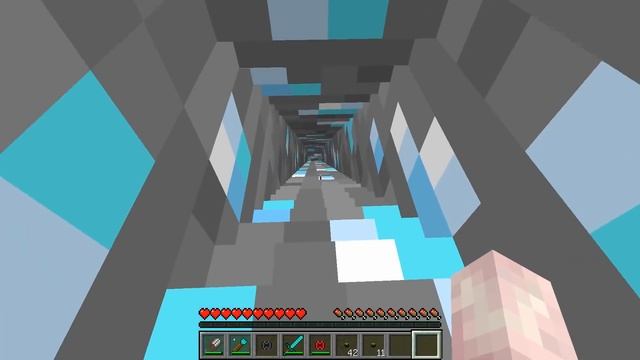 ЭТО САМАЯ ГЛУБОКАЯ ЛЕСТНИЦА В АЛМАЗНОМ БЛОКЕ В МАЙНКР?