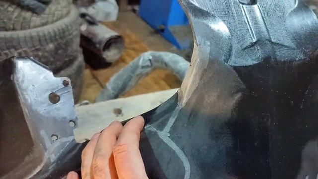 Ремонт пластика от снегохода Arctic cat#пластикремонт #до # смотреть онлайн