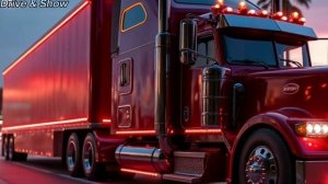 Обзор и Звук Kenworth W900 | Мощь Американского Грузовика