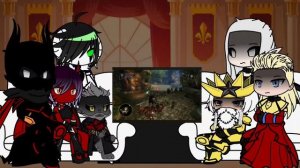 Реакция Overlord Raising Hell на Overlord 2|Gacha club