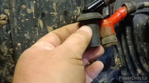 Замена свечного колпачка от залива свечи. в описании с