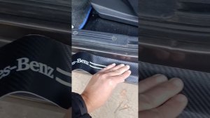 Наклейки на пороги авто тема