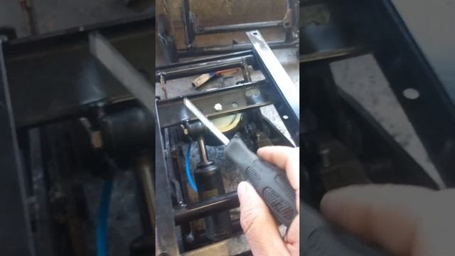 Регулировка настройка пневмо сиденья Isri