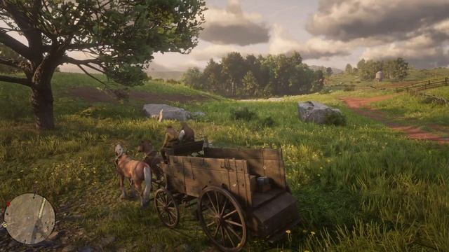 Red Dead Redemption 2_отбились с Сэди от налётчиков из лемойна