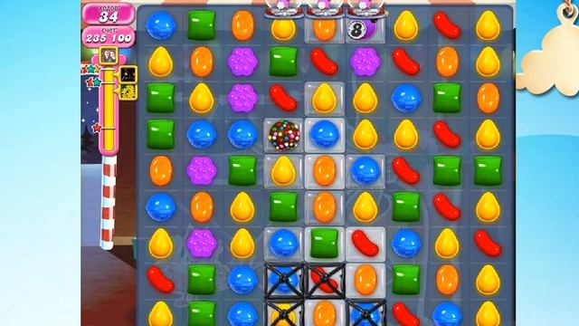 Candy Crush Saga Level 261(уровень 261)