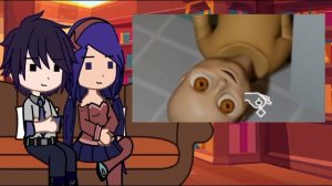 Реакция Miside на Валеру Гостера Гоняюсь за лысым.