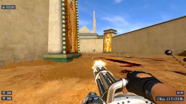 Прохождение Serious Sam HD The Second Encounter Часть 10-Метрополис Бе?