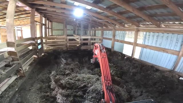 Кто родился ? Будет кушать с соски ! Овчарню почистил ! ХУТОР В ЛЕСУ №702 смотреть онлайн