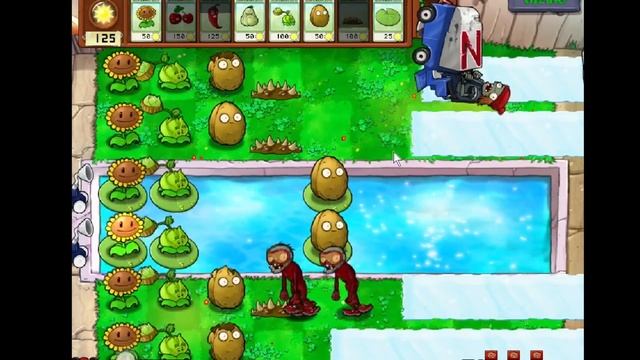 Plants vs Zombies - game play - Зомби против Растений - 2023 смотреть онлайн